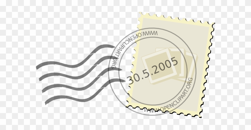 Free Vector Postage Stamp Clip Art - Free Postage Stamp #510400