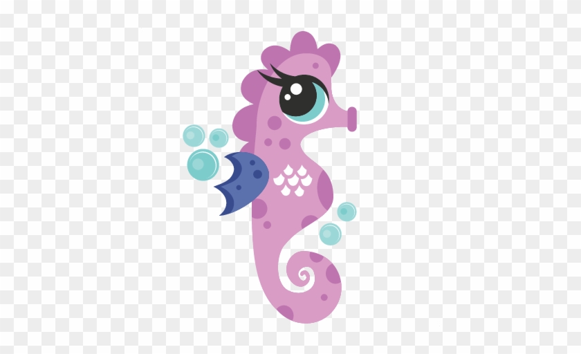 Seahorse Scrapbook Cut File Cute Clipart Files For - Scalable Vector Graphics #510407