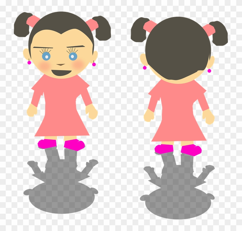 Baby Girl Cliparts 22, Buy Clip Art - Little Girl Cartoon #510451