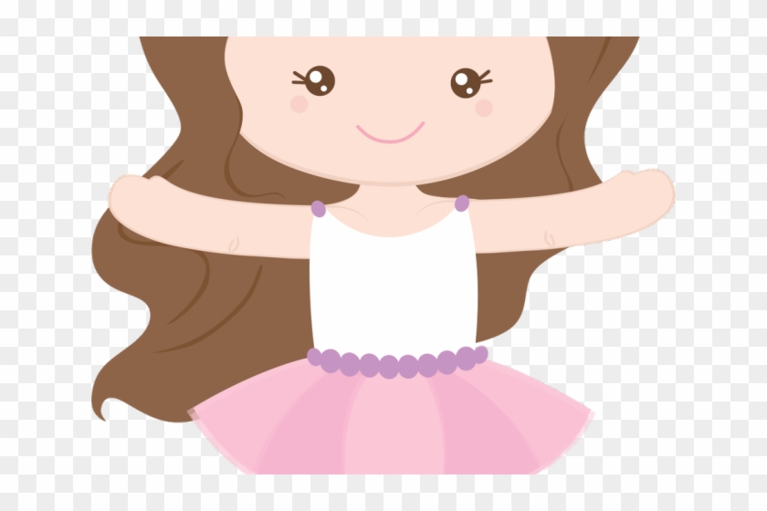 Baby Girl Clipart Dedication - Bailarina De Ballet Animada #510457