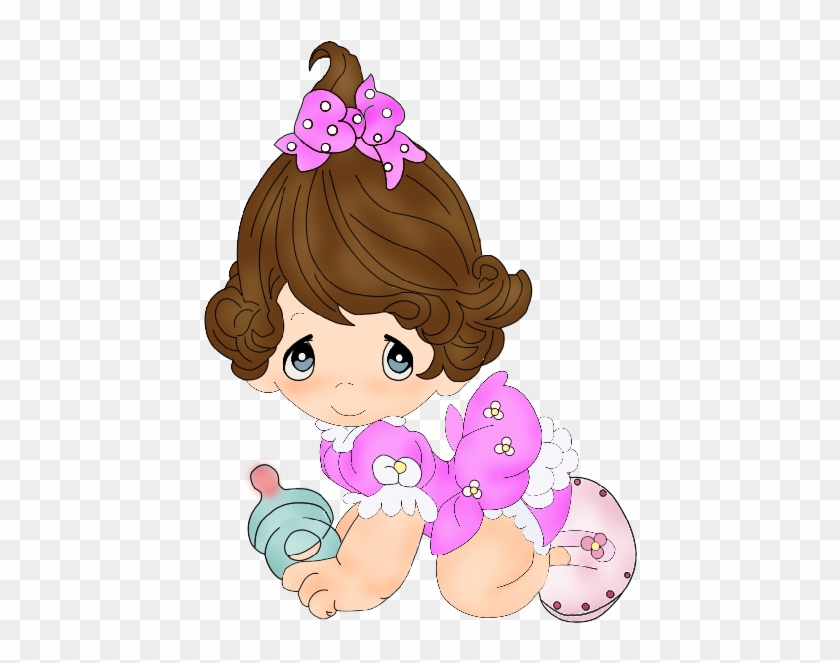 Cute Baby Girl Clipart Download - Bebes De Preciosos Momentos #510464