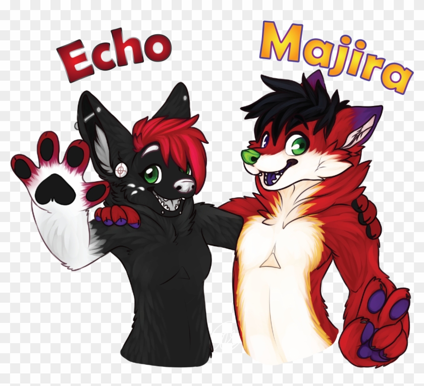 For Majira And Echo By Gerce - Echo Furry #510495