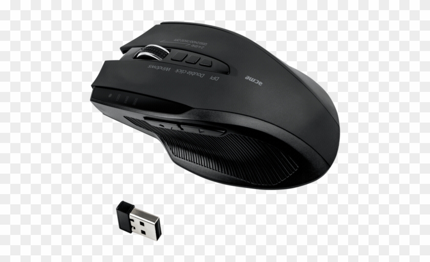 Shipping Charges Are Minimized - Acme Mw15 High-speed Wireless Mouse Black Adapter/cable #510568