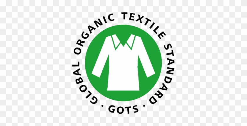Grey Pencil Case - Global Organic Textile Standard Logo Vector #510639