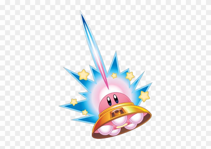 Laser Clipart Ufo - Kirby Battle Royale Abilities #510739