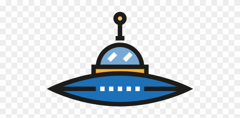 Ufo Free Icon - Unidentified Flying Object #510767