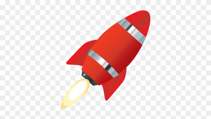 Rocket Png Transparent - Small Red Rocket #510786