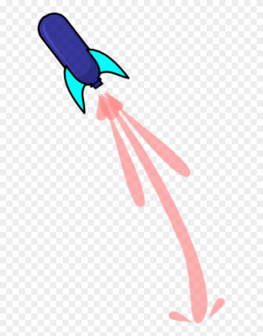 Rocket Launch Clipart - Bottle Rocket Clip Art #510810