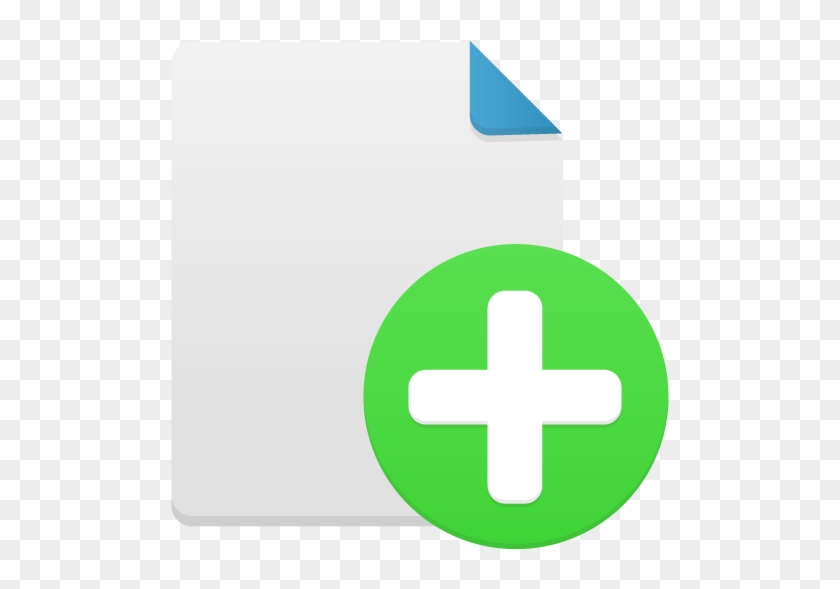 Icono Nuevo Archivo, New - New File Icon Png #510826