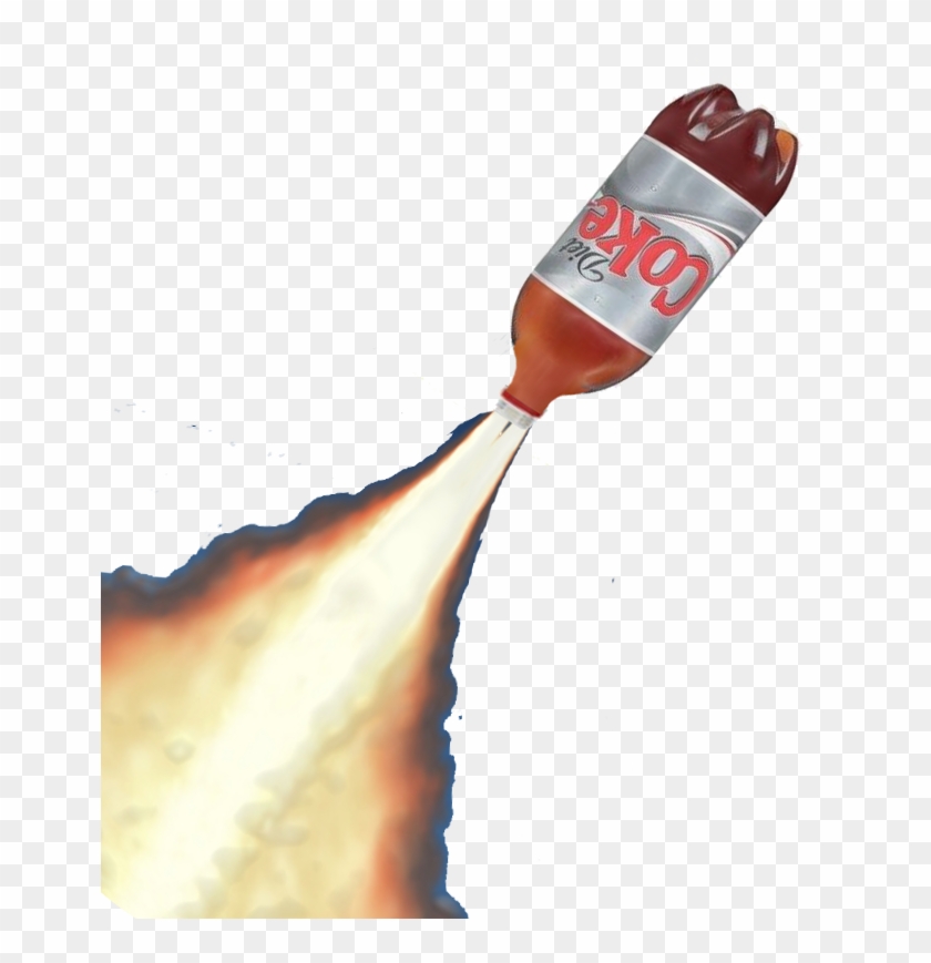 How To Build A Mentos And Diet Coke Roket - Diet Coke 2 Liter Bottle #510867