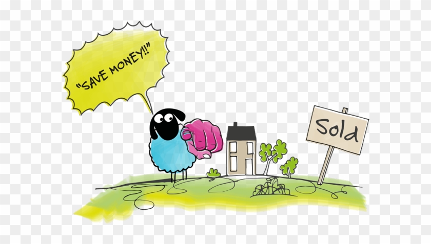 Save £3,167 With No Sale Fees - Cartoon #510992