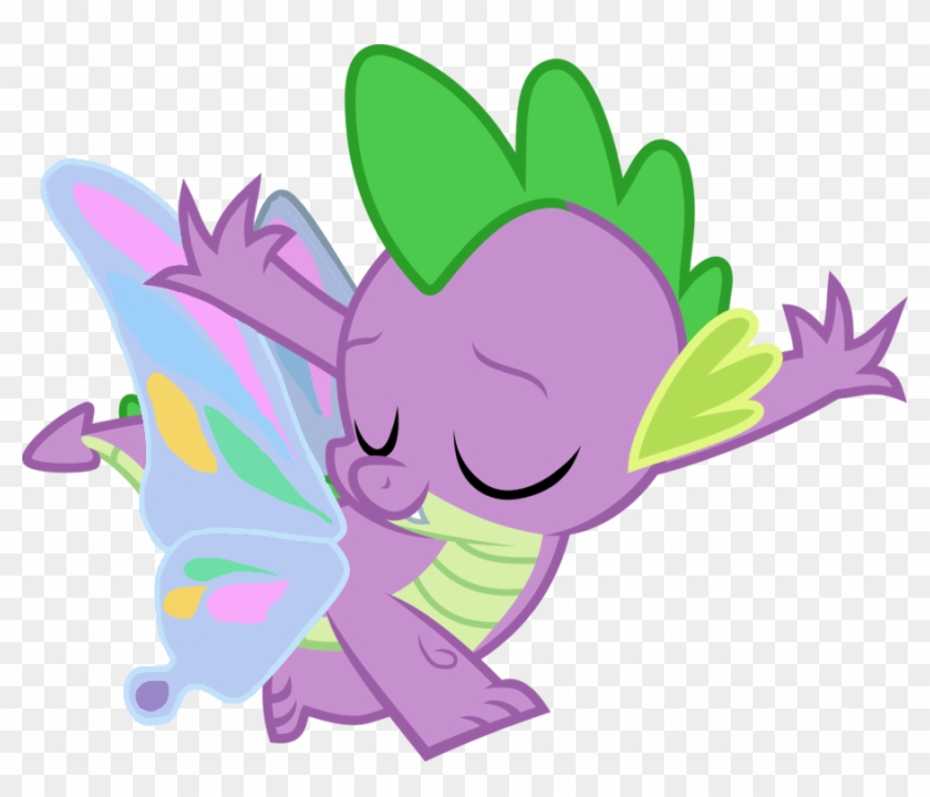 Jolteongirl, Butterfly Wings, Glimmer Wings, Hilarious - Spike My Little Pony Friendship #511023