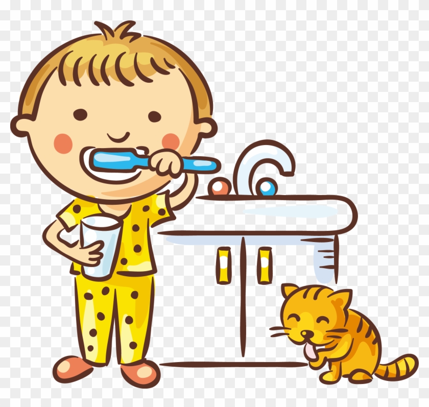 Tooth Brushing Dentistry Child - Boneco A Lavar O Dente #511098