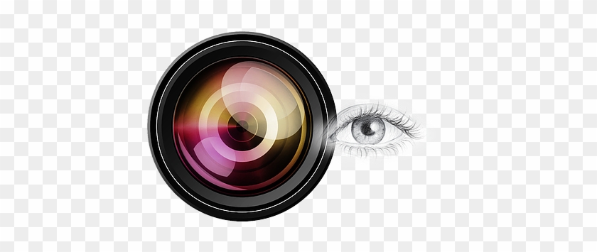 Eye To Eye - Camera Eye Logo Png #511405
