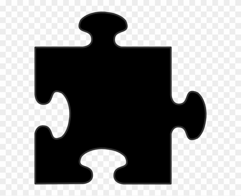 Black Puzzle Piece Png #511455