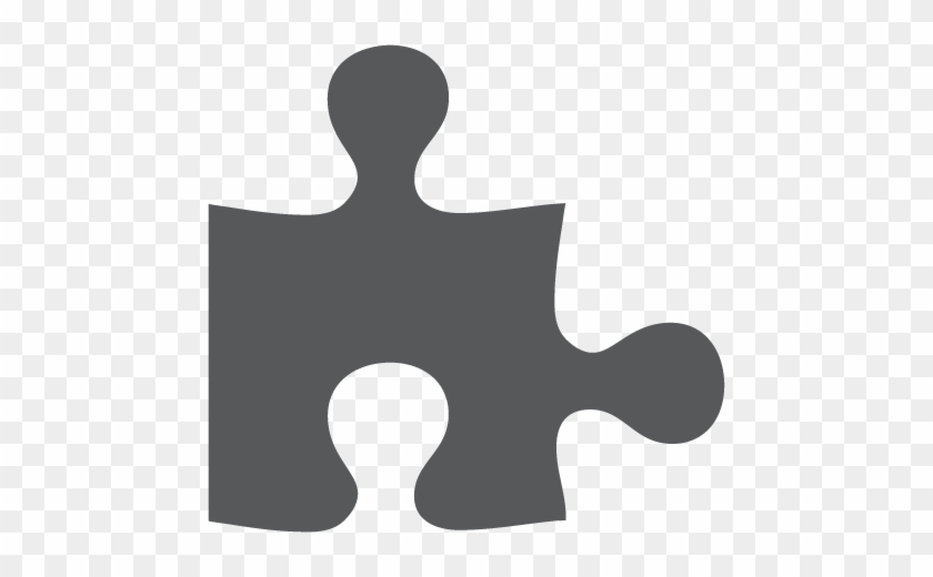 Puzzle Piece Icon - Puzzle Silhouette #511628