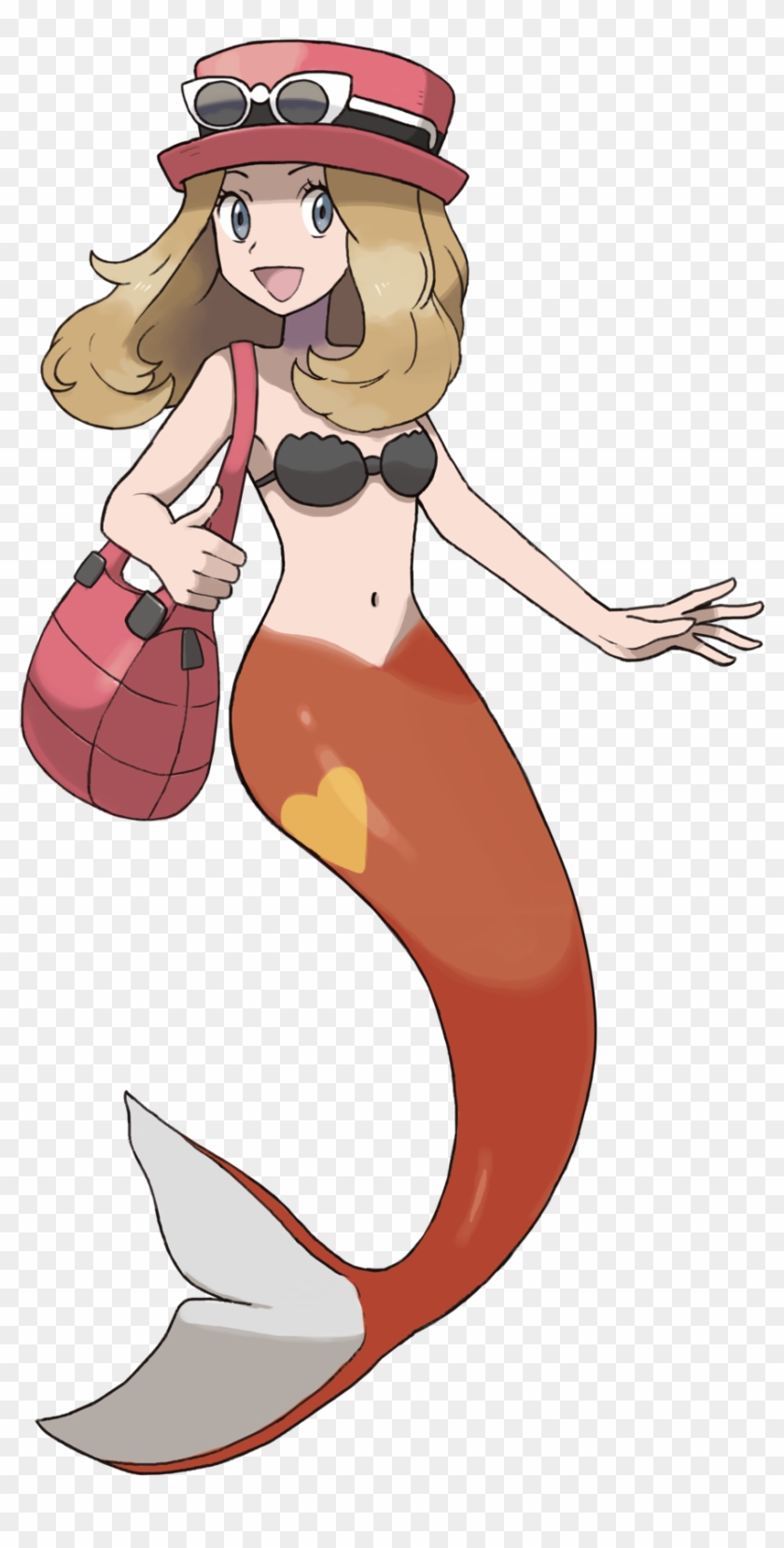 448kib, 1024x1791, Pkmn Mermaids Serena - Mermaid Pokegirls #511649