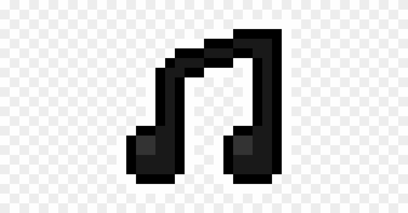 Music Note Pixel Art From The Basic Pack Of Picroad - Black Panther Pixel Art #511699