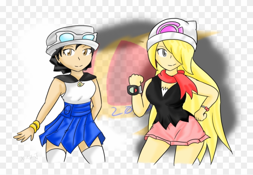 Serena Diantha And Dawn - Pokemon Diantha And Cynthia #511737