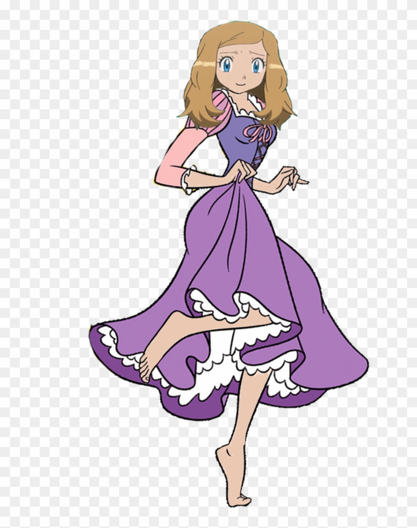 Serena As Princess Rapunzel By Darthranner83 - Pokemon Princess Serena #511745