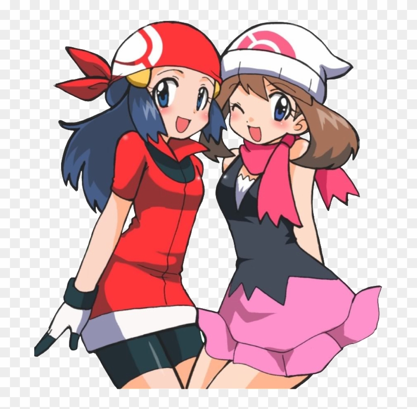 Harukahikarirender - Pokemon May And Dawn #511806