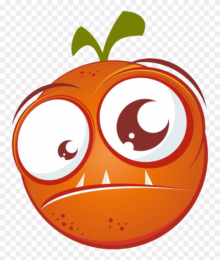 Cartoon Orange Royalty-free Illustration - Cartoon Orange Royalty-free Illustration #511918