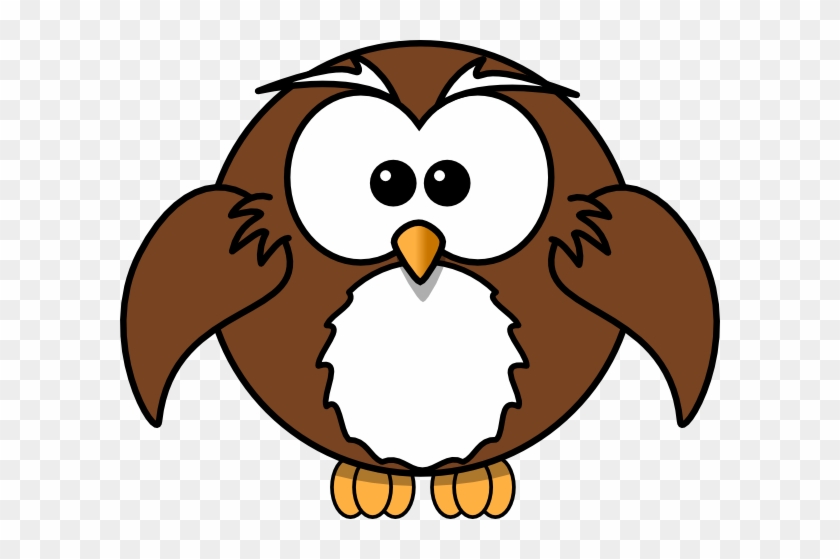 Flying Owl Clipart Black And - Cartoon Owl Shower Curtain #511927