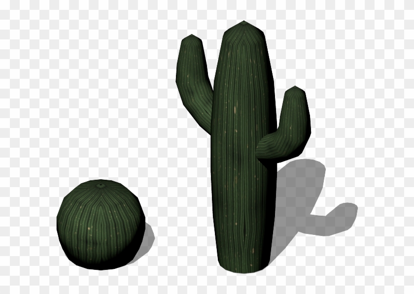 Preview - Low Poly Cactus Png #511983