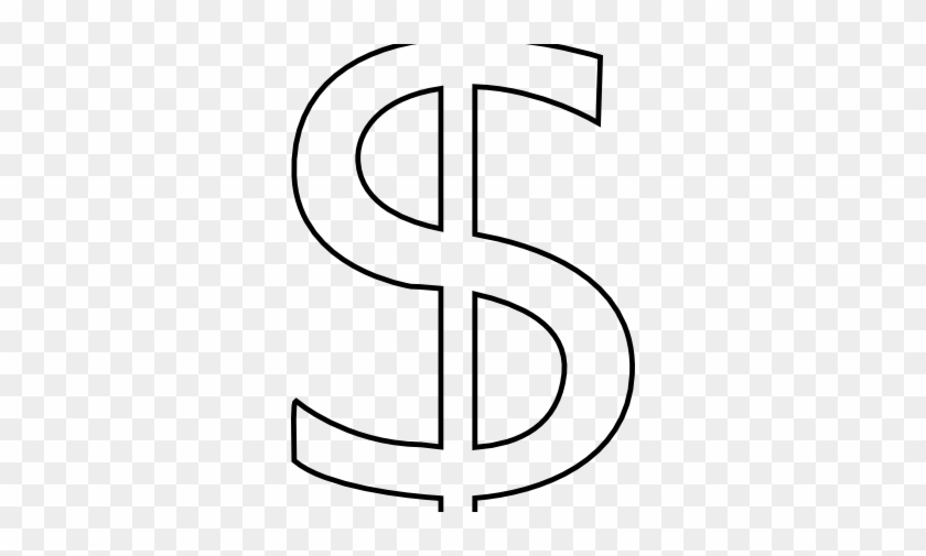 312 X 591 - Dollar Sign Clip Art #512001