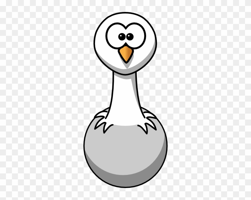 Duck Head Clip Art - Cartoon Ostrich #512007