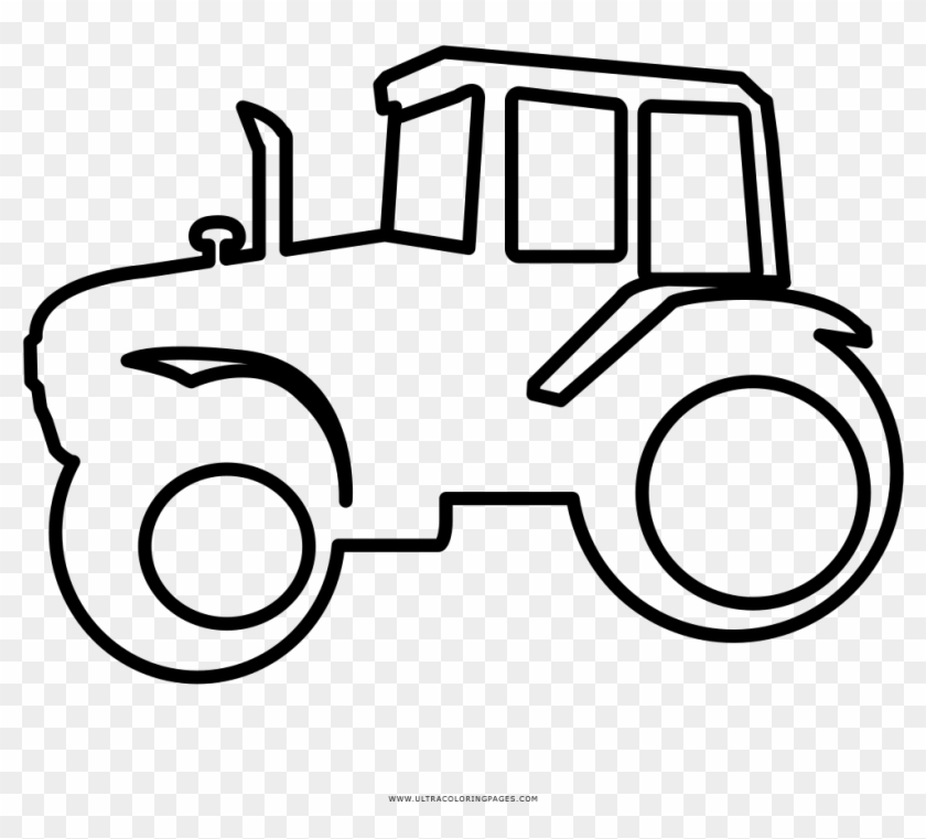 Tractor Coloring Page - Tractor Para Colorear #512184