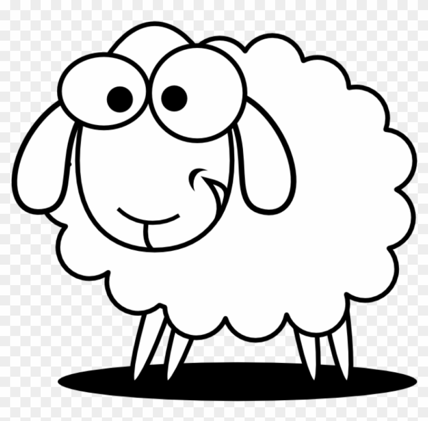 Sheep Weigh In Will Be Sunday, April 22 From 1 3 Pm - Sheep Clipart Black And White #512306