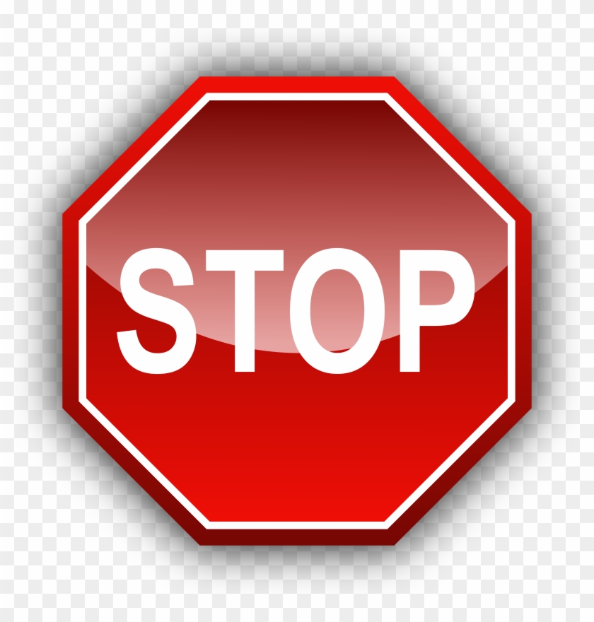 Clipart - Stop Signal - Stop Sign #512416