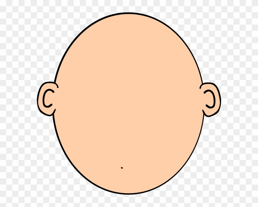 Blank Face Clipart - Cartoon Grandpa Face #512520