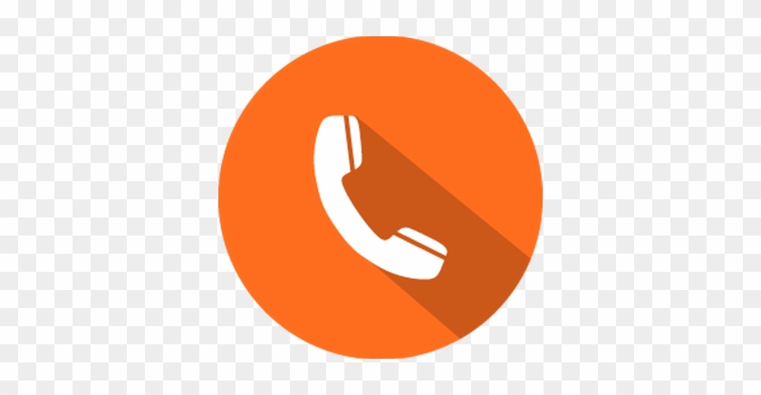 Ways To Request Service - Flat Design Phone Icon #512638