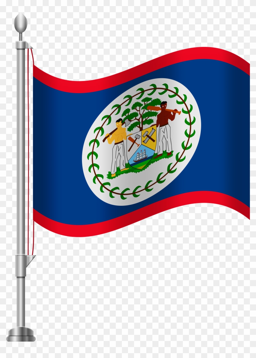 Belize Flag Png Clip Art - Belize Flag Png Clip Art #512756