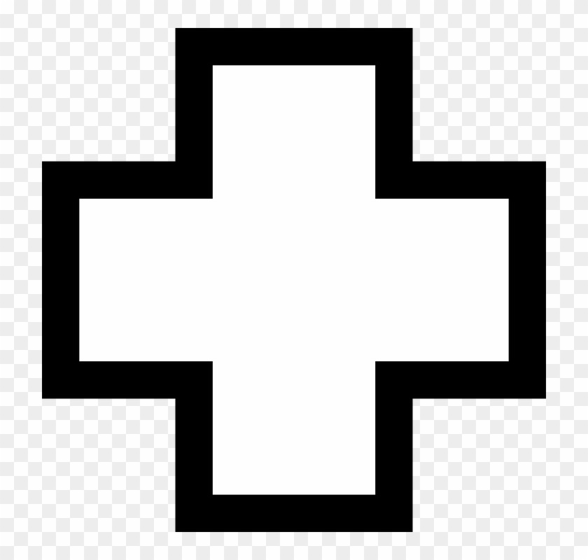 Doctor Symbol Clipart Plus - Drawing Of Plus Sign #512834