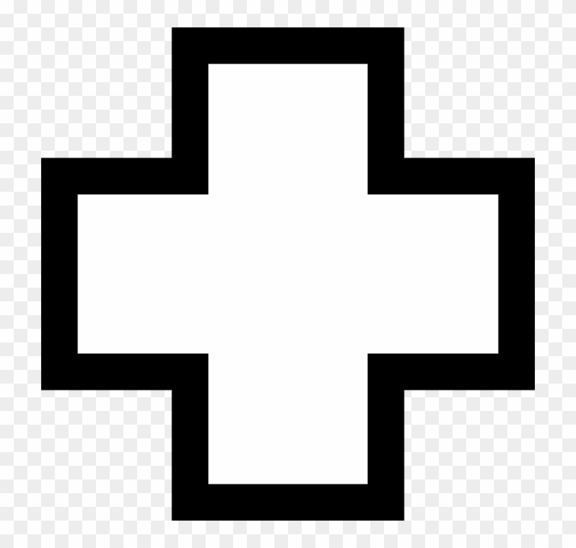 Doctor Symbol Clipart Plus - Drawing Of Plus Sign #512834