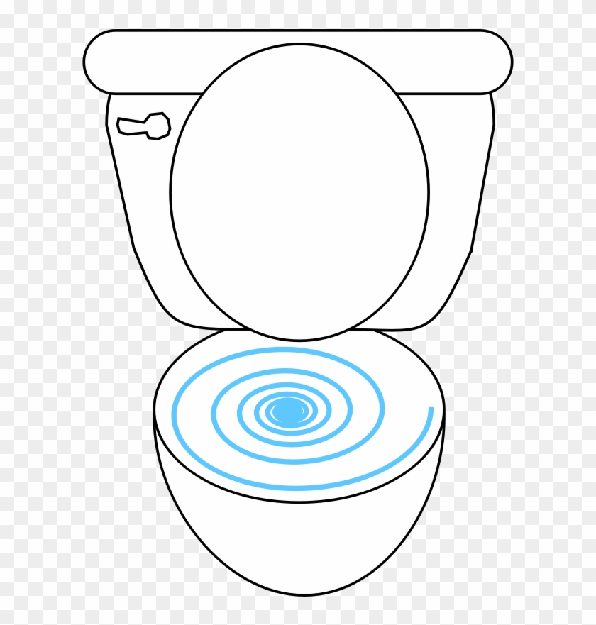 Swirly Toilet - Easy To Draw Cartoon Toilet #512862