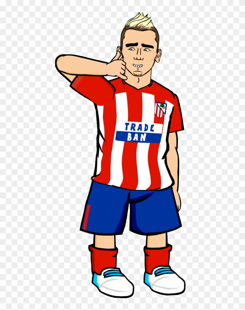 Lionel Messi Clipart 442oons - Griezmann 442oons #512989