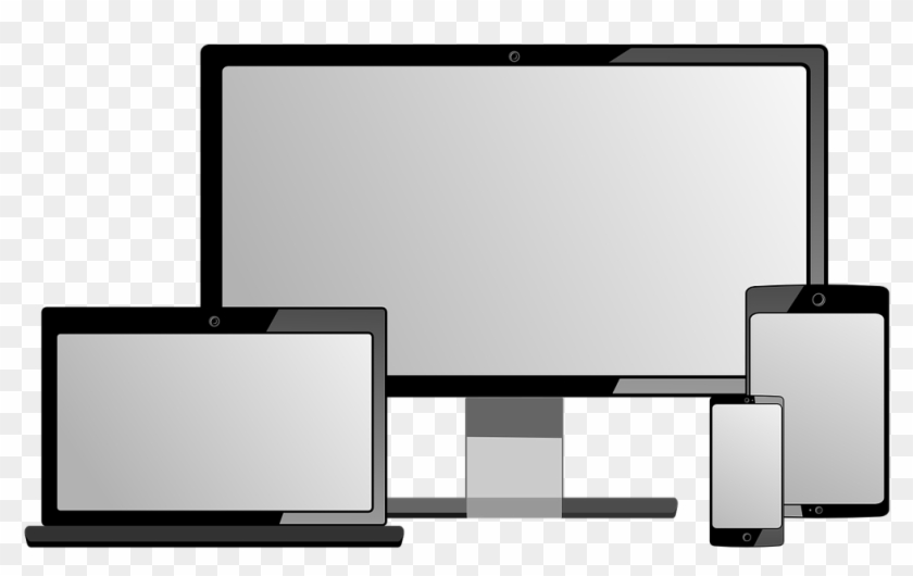 Handheld Devices Mockup Computer Icons Clip Art - Illustration #513155