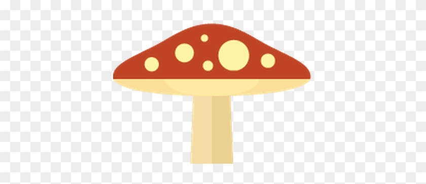 Flat Color Icons - Mushroom Flat Design #513333