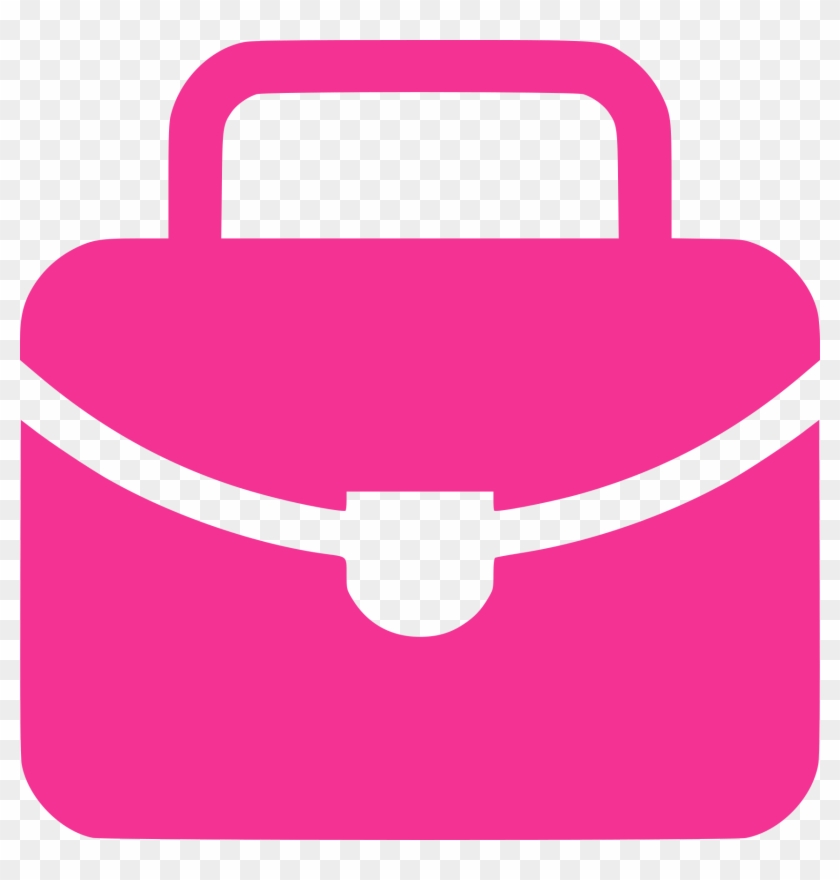 Icon Briefcase Pink Png #513703