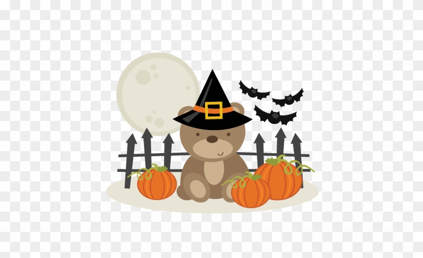 Halloween Bear Svg Cutting Files Free Svg Cuts Halloween - Digital Scrapbooking #513735