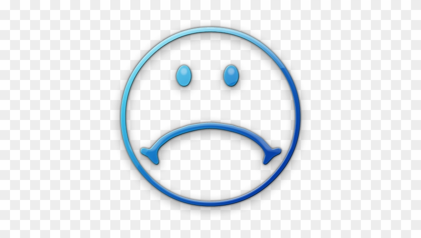 Sad Face Icon Clipart - Black And White Sad Face Clip Art #514018