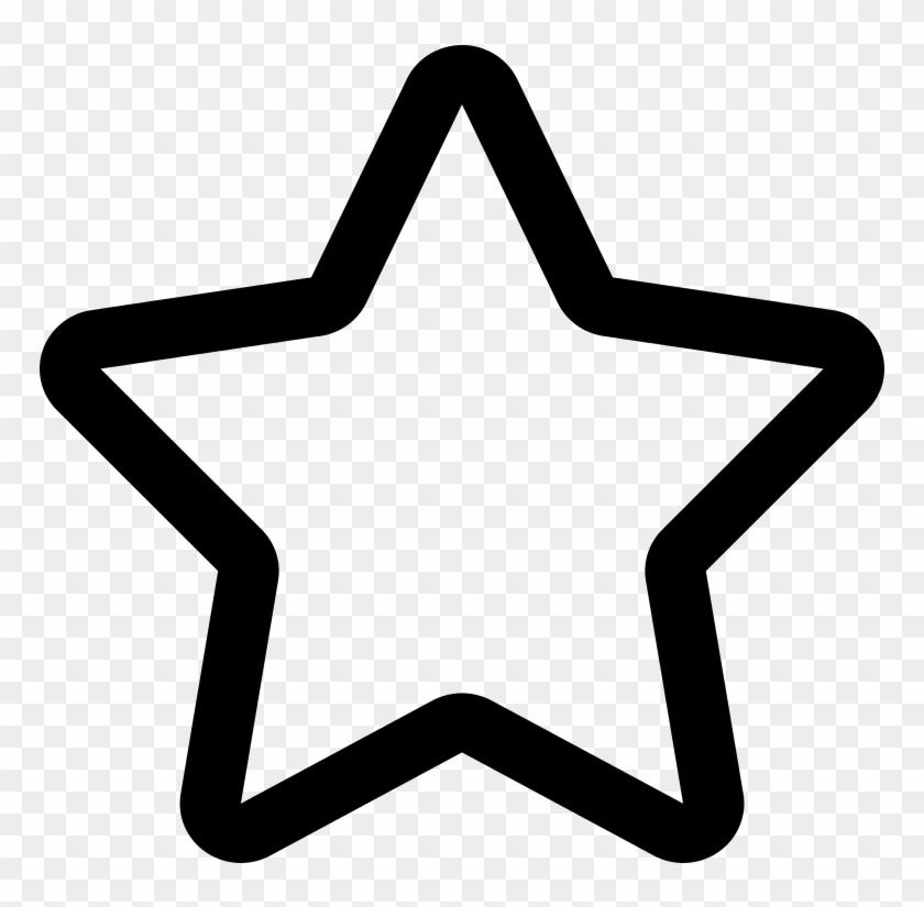 File - Linecons Big-star - Svg - Favorite Icon Png White #514023