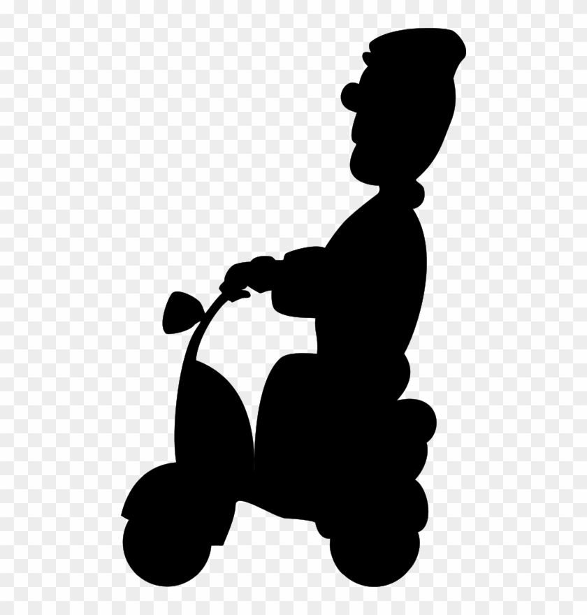 Askwhy Ab4 09 02 20 11 Free Scooter Outline - Stock Photography #514109