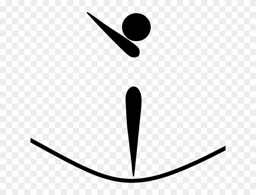 Gymnast Symbol, Sport, Cartoon, Symbols, Gym, Sports, - Trampoline Pictogram #514133