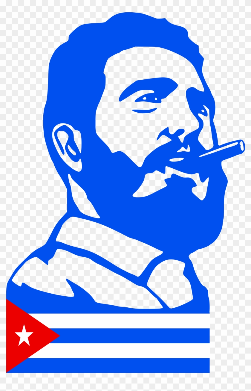 Fidel Castro Clip Art - Fidel Castro Cuba Flag #514363