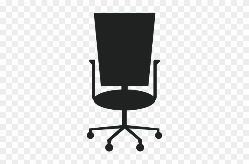 Square Back Office Chair Icon Transparent Png - Office Chair Clipart Transparent Background #514371
